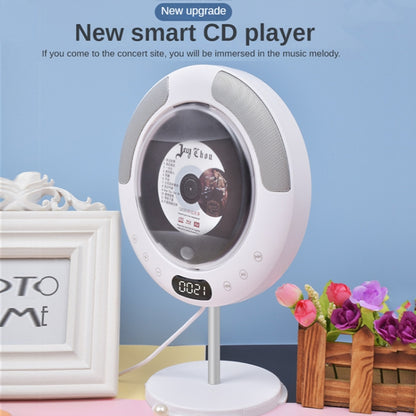 Kecag KC-607 Wall Mounted Bluetooth Compact Disc Album CD Player(White) - DVD & LCD Player by Kecag | Online Shopping South Africa | PMC Jewellery | Buy Now Pay Later Mobicred