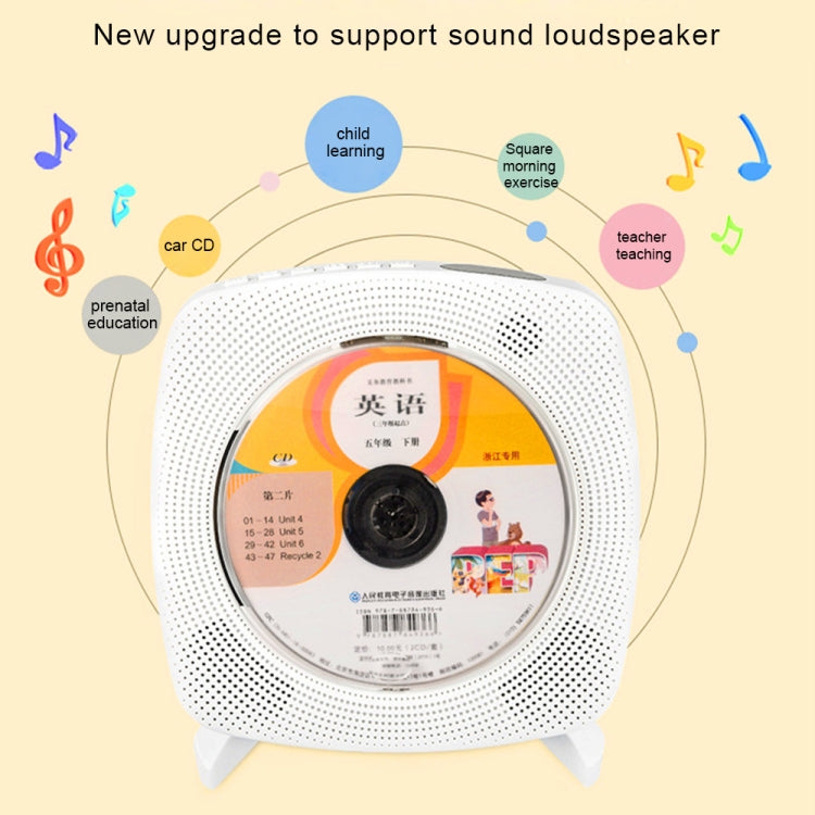 Kecag KC-609 Wall Mounted Home DVD Player Bluetooth CD Player, Specification:CD Version+ Not Connected to TV+ Plug-In Version(Blue) - free shipping - PMC Jewellery - Order now!