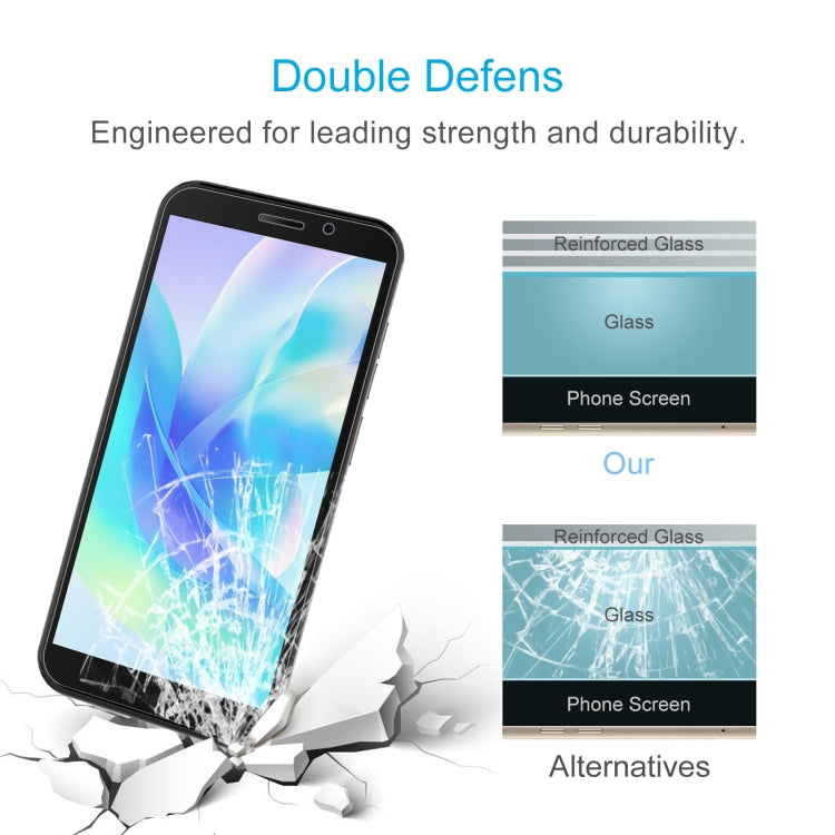 50 PCS 0.26mm 9H 2.5D Tempered Glass Film For Doogee X97 - For Doogee by PMC Jewellery | Online Shopping South Africa | PMC Jewellery | Buy Now Pay Later Mobicred