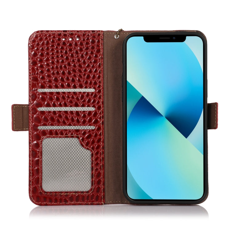 For Nothing Phone 1 Crocodile Top Layer Cowhide Leather Phone Case(Red) - free shipping - PMC TechLife - Order now!