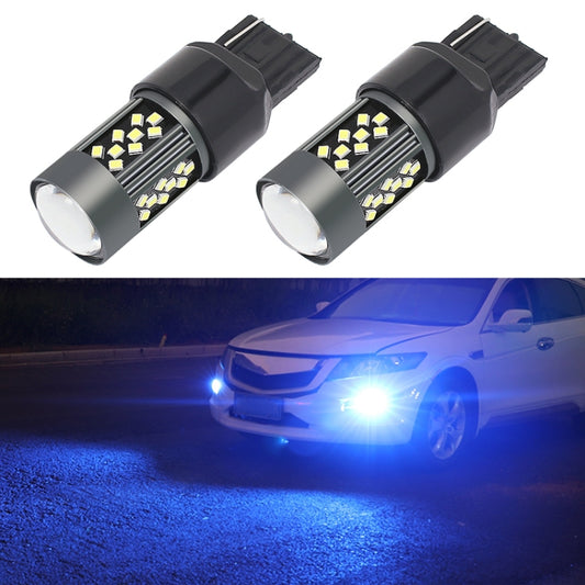 1 Pair 7440 12V 7W Continuous Car LED Fog Light(Ice Blue Light) - Fog / Driving Lights by PMC Jewellery | Online Shopping South Africa | PMC Jewellery | Buy Now Pay Later Mobicred