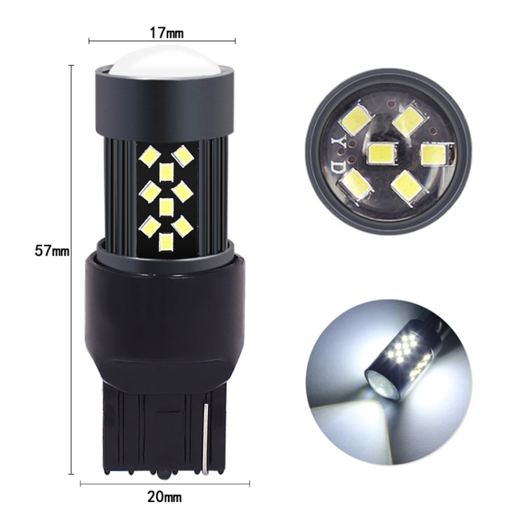1 Pair 7440 12V 7W Continuous Car LED Fog Light(Blue Light) - Fog / Driving Lights by PMC TechLife | Online Shopping South Africa | PMC TechLife | Buy Now Pay Later Mobicred