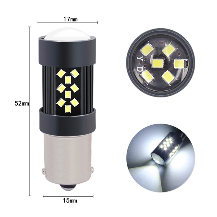 1 Pair 1156 12V 7W Strobe Car LED Fog Light(Lime Light) - Fog / Driving Lights by PMC TechLife | Online Shopping South Africa | PMC TechLife | Buy Now Pay Later Mobicred