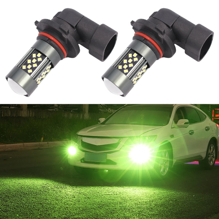 1 Pair 9006 12V 7W Strobe Car LED Fog Light(Lime Light) - Fog / Driving Lights by PMC TechLife | Online Shopping South Africa | PMC TechLife | Buy Now Pay Later Mobicred
