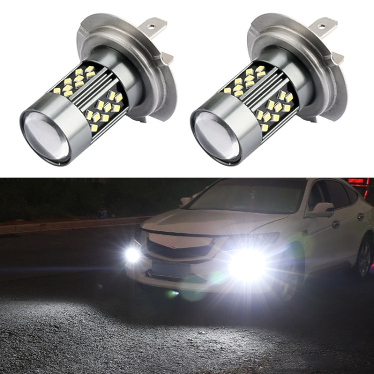 1 Pair H7 12V 7W Strobe Car LED Fog Light(White Light) - Fog / Driving Lights by PMC TechLife | Online Shopping South Africa | PMC TechLife | Buy Now Pay Later Mobicred