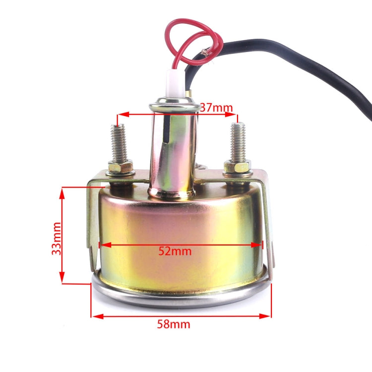 Car Modified 12V Universal 52mm Mechanical Water Temperature Gauge - Car Modification by PMC TechLife | Online Shopping South Africa | PMC TechLife | Buy Now Pay Later Mobicred