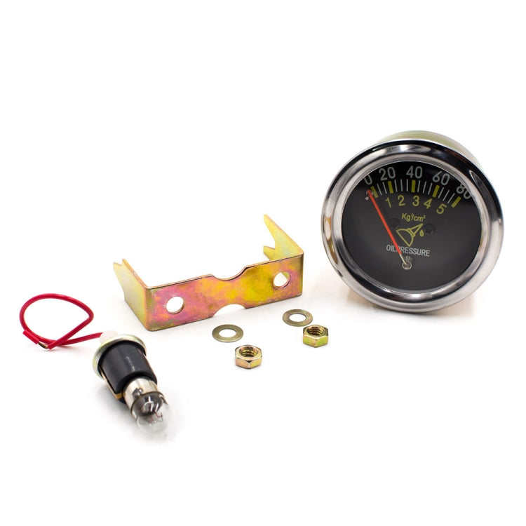 Car Modified 12V Universal 52mm Mechanical Oil Pressure Gauge - Car Modification by PMC TechLife | Online Shopping South Africa | PMC TechLife | Buy Now Pay Later Mobicred