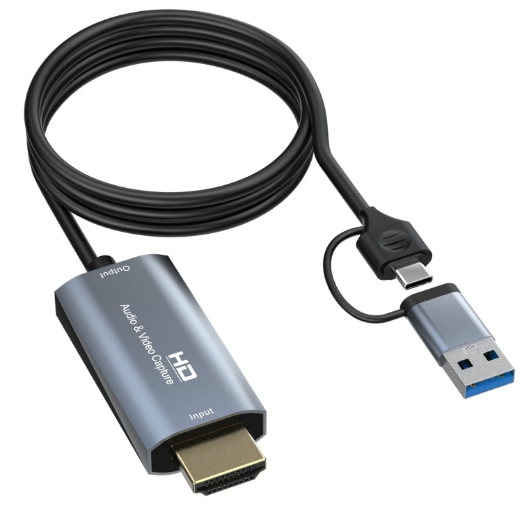 Z36 HDMI/M Male to USB-Type C/M Male HD Video Capture Card, Length: 2m - Video Capture Solutions by PMC Jewellery | Online Shopping South Africa | PMC Jewellery | Buy Now Pay Later Mobicred