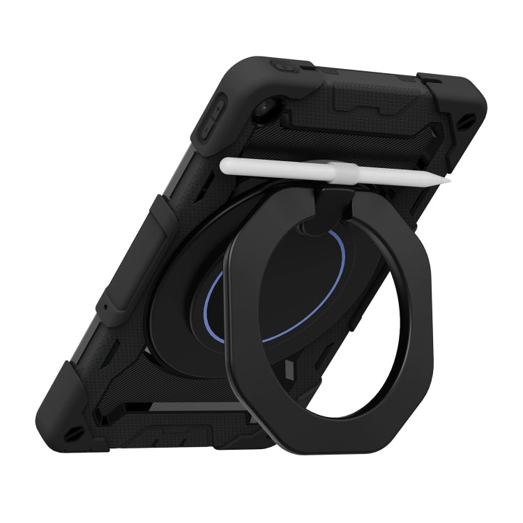 For Lenovo Tab M10 Plus 3rd Gen Armor Contrast Color Silicone + PC Tablet Case(Black) - Lenovo by PMC TechLife | Online Shopping South Africa | PMC TechLife | Buy Now Pay Later Mobicred