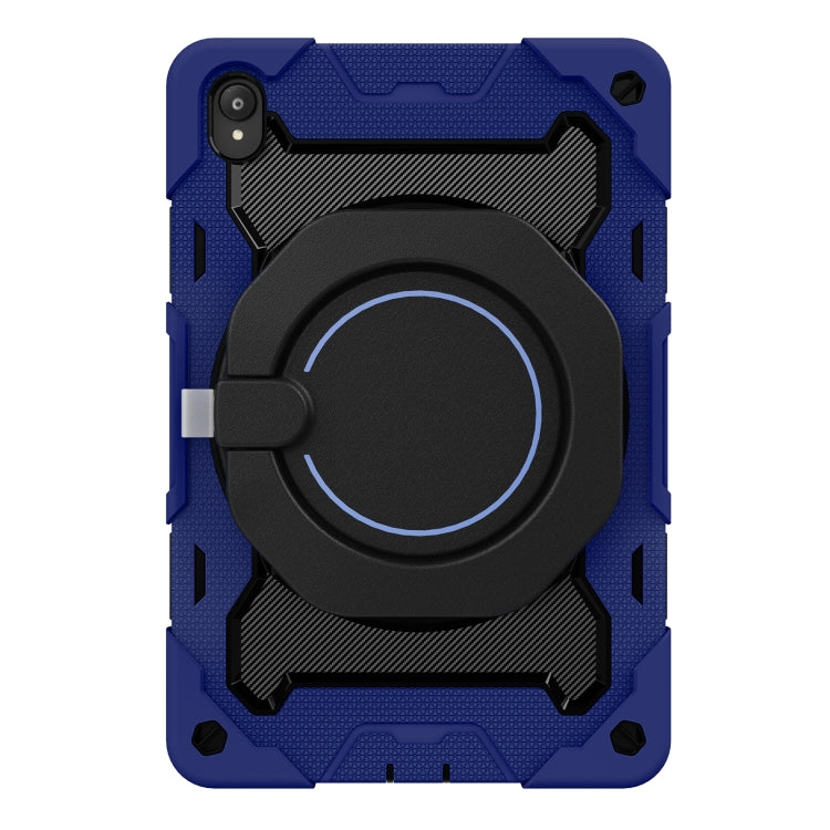 For Lenovo Tad P11 Armor Contrast Color Silicone + PC Tablet Case(Navy Blue) - Lenovo by PMC TechLife | Online Shopping South Africa | PMC TechLife | Buy Now Pay Later Mobicred
