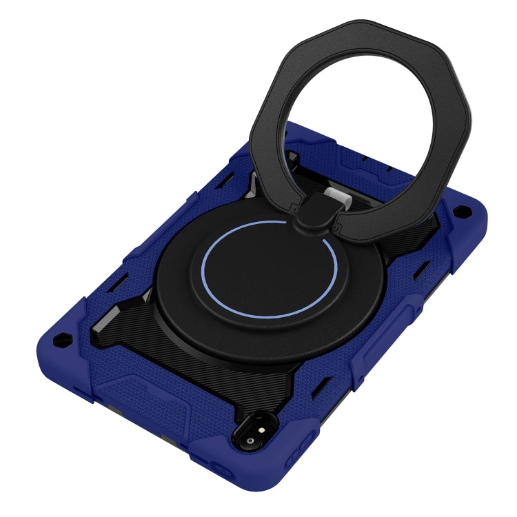 For Lenovo Tad P11 Armor Contrast Color Silicone + PC Tablet Case(Navy Blue) - Lenovo by PMC TechLife | Online Shopping South Africa | PMC TechLife | Buy Now Pay Later Mobicred