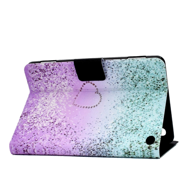 For Amazon Kindle Fire 7 2022 Electric Horizontal Flat Painted Leather Tablet Case(Love Quicksand) - Amazon by PMC TechLife | Online Shopping South Africa | PMC TechLife | Buy Now Pay Later Mobicred