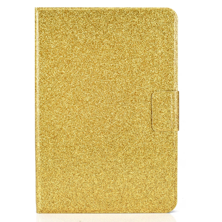For Amazon Kindle Fire 7 2022 Varnish Glitter Powder Smart Leather Tablet Case(Yellow) - Amazon by PMC TechLife | Online Shopping South Africa | PMC TechLife | Buy Now Pay Later Mobicred