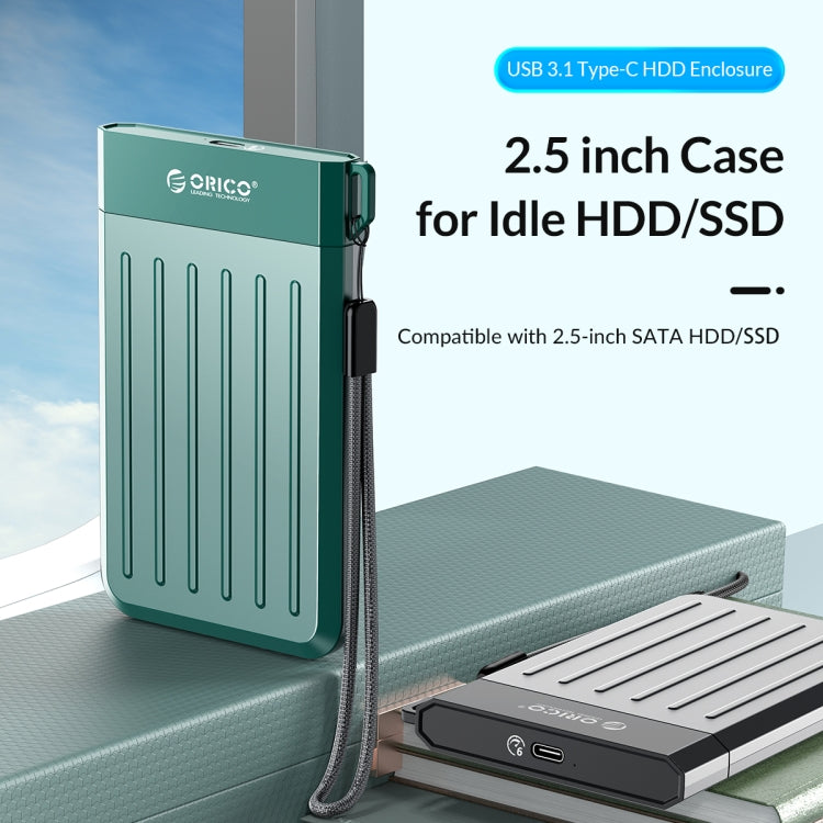 ORICO M25U3-GY 2.5 inch USB 3.0 Micro-B Hard Drive Enclosure(Grey) - free shipping - PMC Jewellery - Order now!