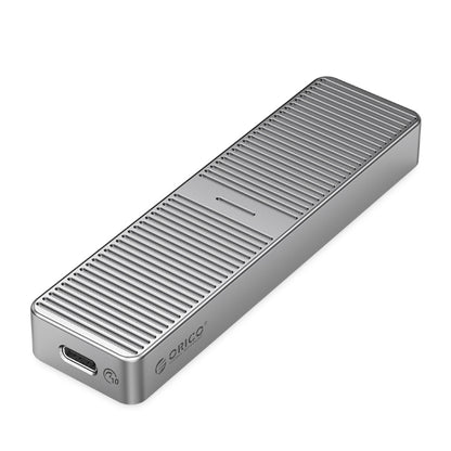 ORICO FV25C3-G2-GY 10Gbps USB3.2 Gen2 Type-C M.2 NVMe/NGFF(SATA) Dual Protocol SSD Enclosure(Grey) - External Hard Drives by ORICO | Online Shopping South Africa | PMC Jewellery | Buy Now Pay Later Mobicred