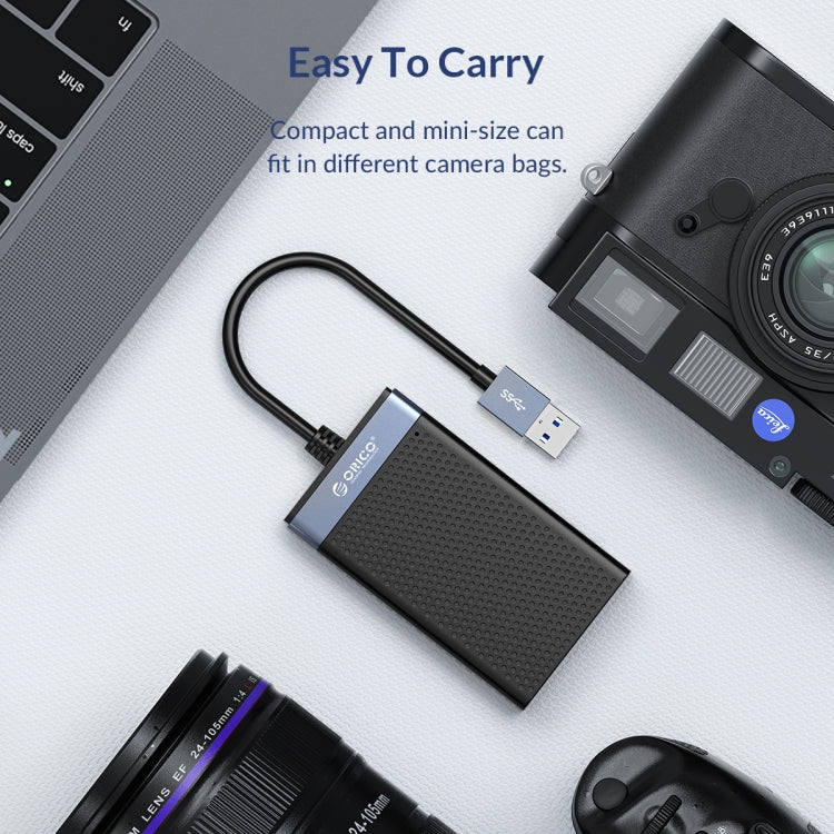 ORICO CL4T-A3 4-in-1 Simultaneously USB 3.0 Multifunction Card Reader(Black) - free shipping - PMC Jewellery - Order now!