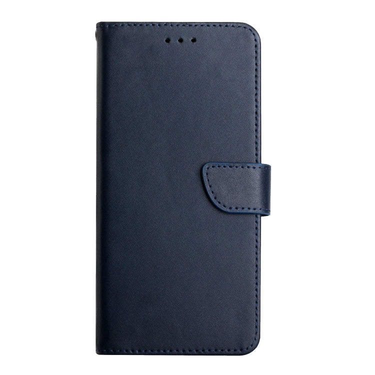 For Tecno Camon 18P Genuine Leather Fingerprint-proof Horizontal Flip Phone Case(Blue) - Tecno Cases by PMC TechLife | Online Shopping South Africa | PMC TechLife | Buy Now Pay Later Mobicred