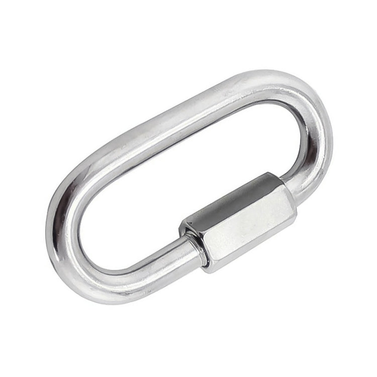 5 PCS 4mm 304 Stainless Steel Quick Connect Ring Runway Buckle - Hooks by PMC TechLife | Online Shopping South Africa | PMC TechLife | Buy Now Pay Later Mobicred