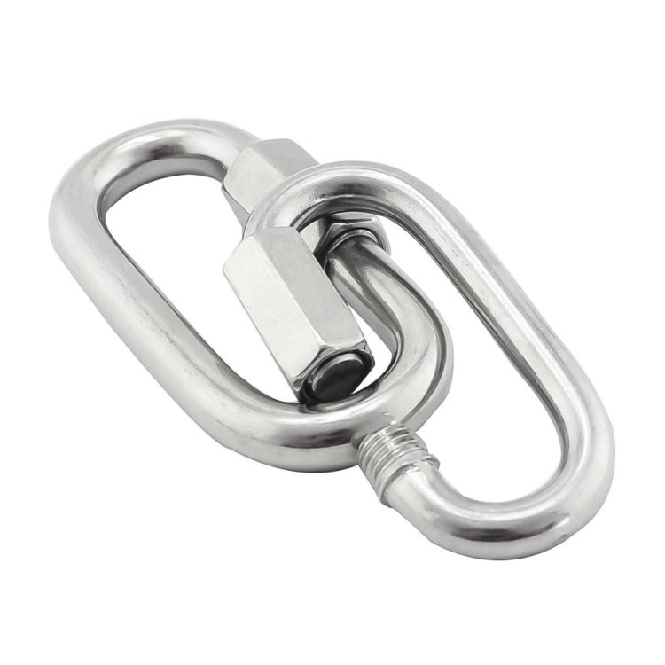 2 PCS 8mm 304 Stainless Steel Quick Connect Ring Runway Buckle - Hooks by PMC TechLife | Online Shopping South Africa | PMC TechLife | Buy Now Pay Later Mobicred