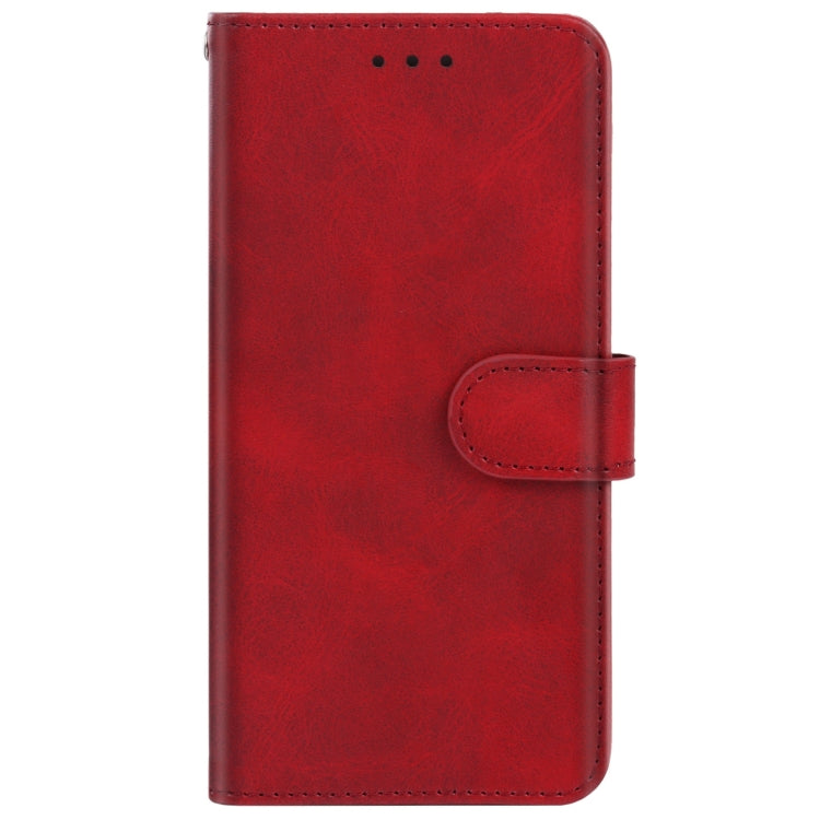 For OPPO A57s Leather Phone Case(Red) - OPPO Cases by PMC Jewellery | Online Shopping South Africa | PMC Jewellery | Buy Now Pay Later Mobicred