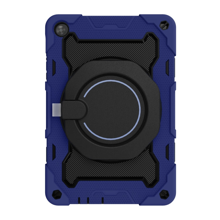 For Huawei MatePad T 10s / T10 Armor Contrast Color Silicone + PC Tablet Case(Dark Blue) - Huawei by PMC TechLife | Online Shopping South Africa | PMC TechLife | Buy Now Pay Later Mobicred