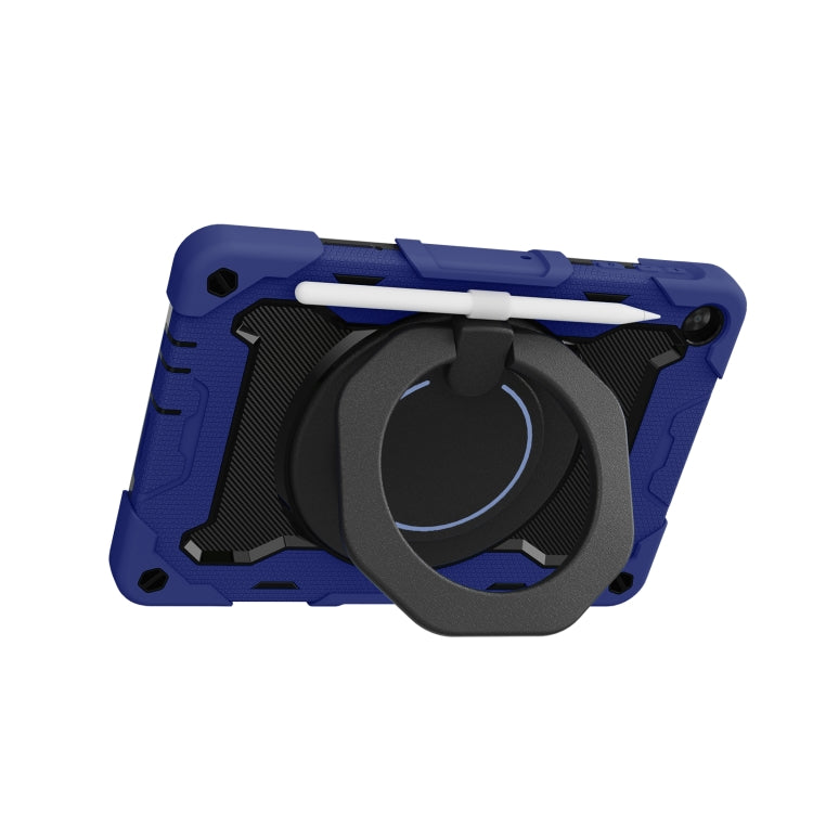 For Huawei MatePad T 10s / T10 Armor Contrast Color Silicone + PC Tablet Case(Dark Blue) - Huawei by PMC TechLife | Online Shopping South Africa | PMC TechLife | Buy Now Pay Later Mobicred