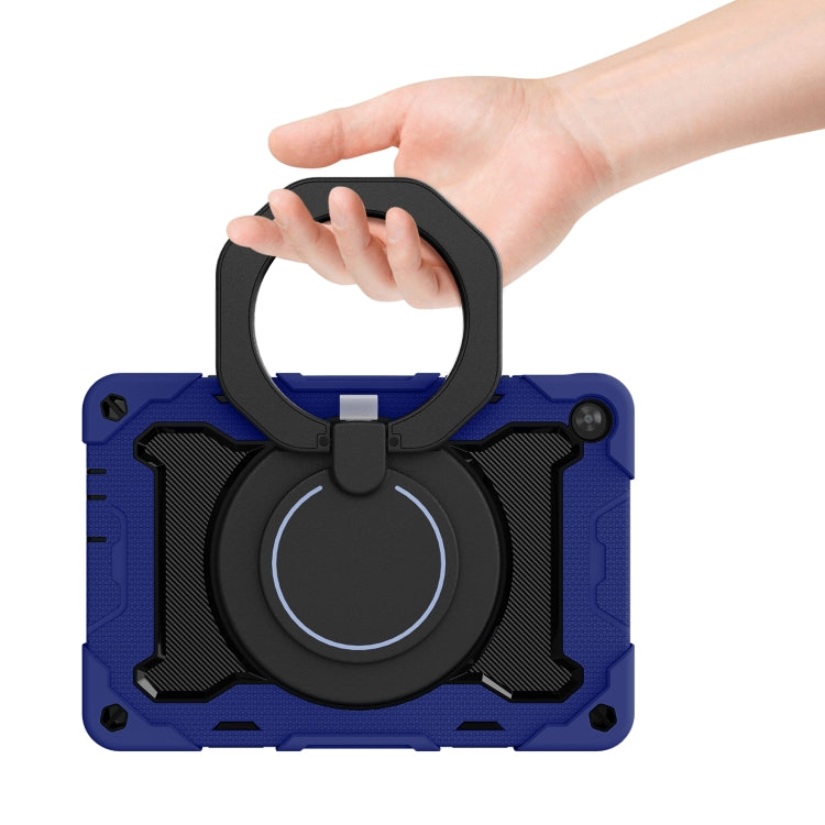 For Huawei MatePad T 10s / T10 Armor Contrast Color Silicone + PC Tablet Case(Dark Blue) - Huawei by PMC TechLife | Online Shopping South Africa | PMC TechLife | Buy Now Pay Later Mobicred
