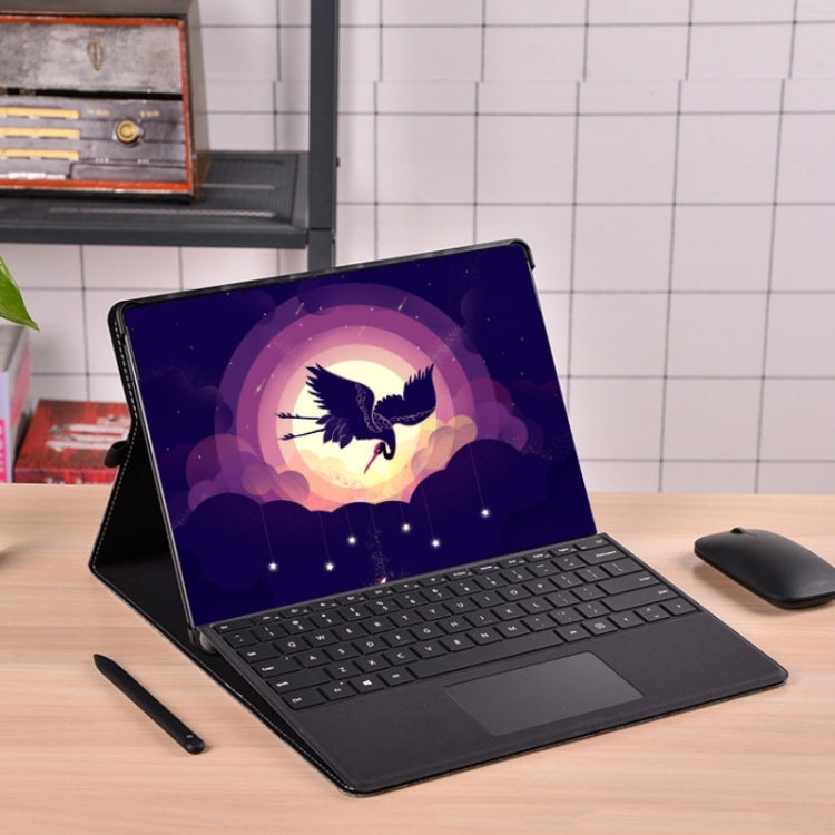 For Microsoft Surface Pro 9 All-Inclusive Drop Tablet PC Case With Power Pack(Wine Red) - Others by PMC TechLife | Online Shopping South Africa | PMC TechLife | Buy Now Pay Later Mobicred