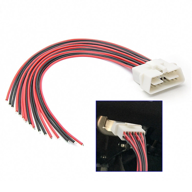 30cm 16Pin Fixed Terminal Extension Cable Male Plug - Cables & Connectors by PMC TechLife | Online Shopping South Africa | PMC TechLife | Buy Now Pay Later Mobicred