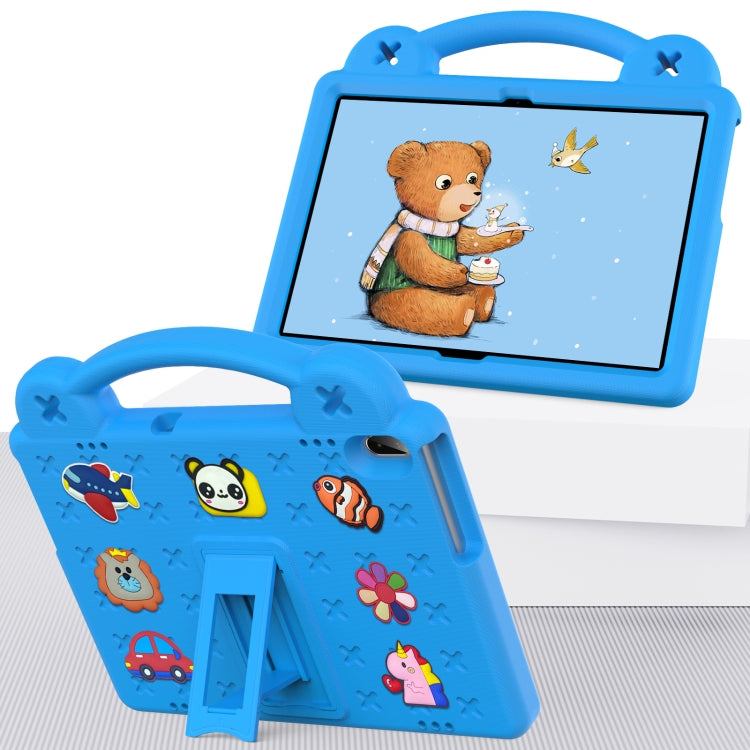 For Huawei MediaPad T5 10.1 Handle Kickstand Children EVA Shockproof Tablet Case(Sky Blue) - Huawei by PMC TechLife | Online Shopping South Africa | PMC TechLife | Buy Now Pay Later Mobicred