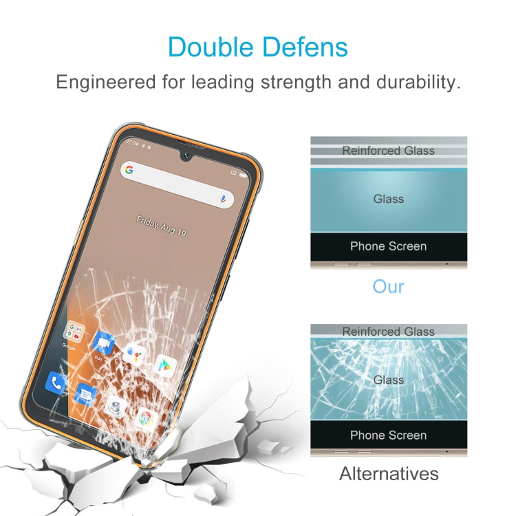 For Blackview BV5200 10 PCS 0.26mm 9H 2.5D Tempered Glass Film - For Blackview by PMC TechLife | Online Shopping South Africa | PMC TechLife