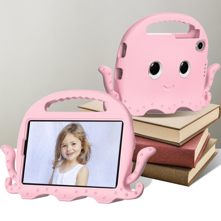 For Lenovo  Tab M8 TB 8505F / 8705N Octopus Style EVA + PC Tablet Case with Strap(Pink) - free shipping - PMC TechLife - Order now!