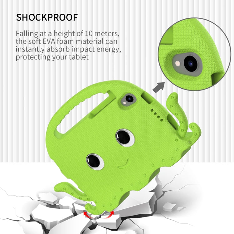 For Lenovo  Tab M8 TB 8505F / 8705N Octopus Style EVA + PC Tablet Case with Strap(Grass Green) - Lenovo by PMC TechLife | Online Shopping South Africa | PMC TechLife | Buy Now Pay Later Mobicred