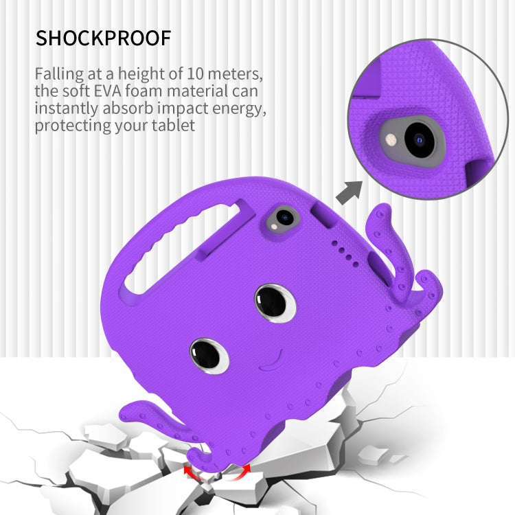 For Lenovo  Tab M8 TB 8505F / 8705N Octopus Style EVA + PC Tablet Case with Strap(Purple) - Lenovo by PMC TechLife | Online Shopping South Africa | PMC TechLife | Buy Now Pay Later Mobicred