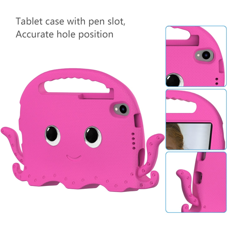 For Lenovo  Tab M8 TB 8505F / 8705N Octopus Style EVA + PC Tablet Case with Strap(Rose Red) - Lenovo by PMC TechLife | Online Shopping South Africa | PMC TechLife | Buy Now Pay Later Mobicred