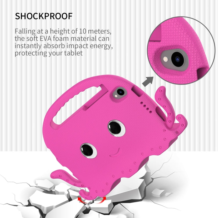 For Lenovo  Tab M8 TB 8505F / 8705N Octopus Style EVA + PC Tablet Case with Strap(Rose Red) - Lenovo by PMC TechLife | Online Shopping South Africa | PMC TechLife | Buy Now Pay Later Mobicred