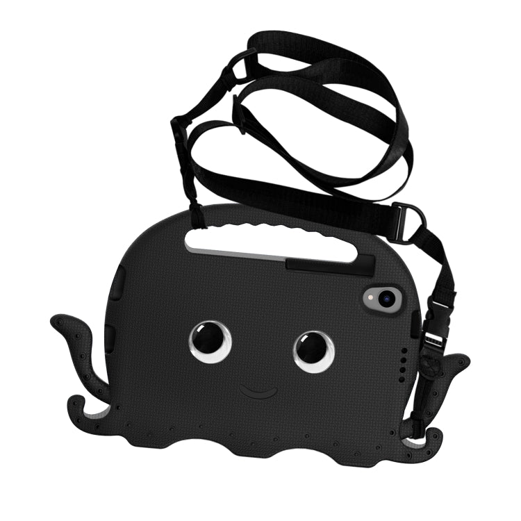 For Lenovo  Tab M8 TB 8505F / 8705N Octopus Style EVA + PC Tablet Case with Strap(Black) - Lenovo by PMC TechLife | Online Shopping South Africa | PMC TechLife | Buy Now Pay Later Mobicred