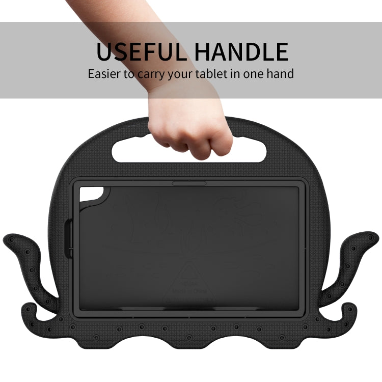 For Lenovo  Tab M8 TB 8505F / 8705N Octopus Style EVA + PC Tablet Case with Strap(Black) - Lenovo by PMC TechLife | Online Shopping South Africa | PMC TechLife | Buy Now Pay Later Mobicred