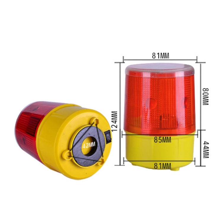 Night Solar Safety Warning Flash Light, Specification:04 Magnet(White) - Warning Lights by PMC Jewellery | Online Shopping South Africa | PMC Jewellery | Buy Now Pay Later Mobicred