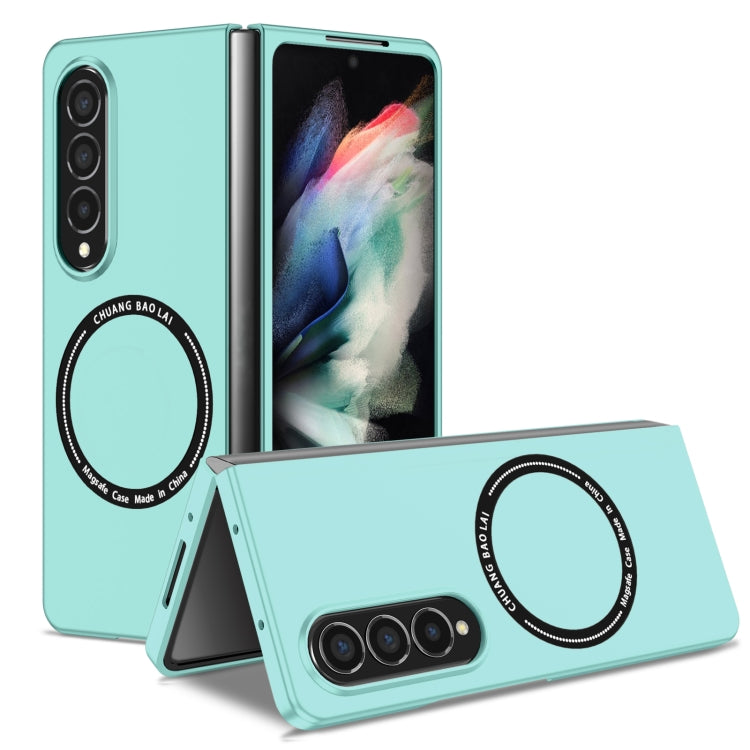 For Samsung Galaxy Z Fold4 Magsafe Magnetic Folding PC Phone Case(Light Blue) - free shipping - PMC TechLife - Order now!