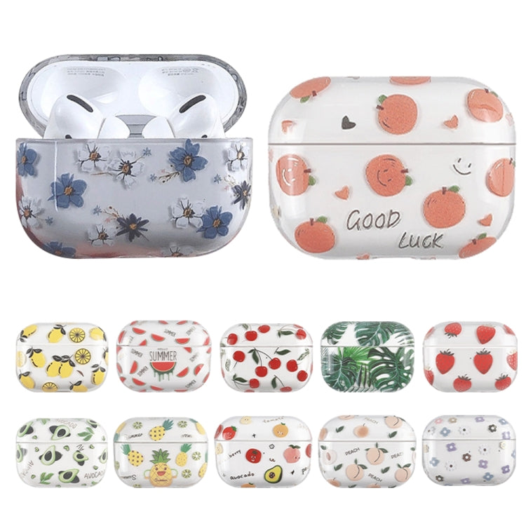 For AirPods Pro 2 Bronzing Fruit Pattern PC Earphone Hard Protective Case(Fruit Platter) - For AirPods Pro 2 by PMC Jewellery | Online Shopping South Africa | PMC Jewellery | Buy Now Pay Later Mobicred
