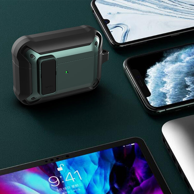 For AirPods Pro 2 Wireless Earphones Shockproof Bumblebee Silicone Protective Case(Green) - For AirPods Pro 2 by PMC Jewellery | Online Shopping South Africa | PMC Jewellery | Buy Now Pay Later Mobicred