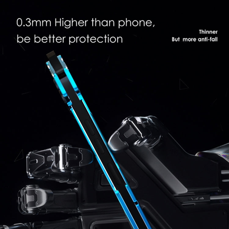 For iPhone 14 Pro Max R-JUST RJ17 Shockproof Armor Metal Phone Case(Black) - iPhone 14 Pro Max Cases by R-JUST | Online Shopping South Africa | PMC TechLife | Buy Now Pay Later Mobicred