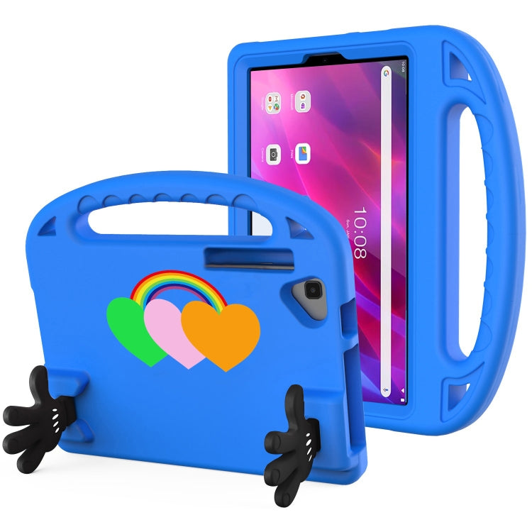 For Lenovo Tab K10 Love Small Palm Holder EVA Tablet Case(Blue) - Lenovo by PMC TechLife | Online Shopping South Africa | PMC TechLife | Buy Now Pay Later Mobicred