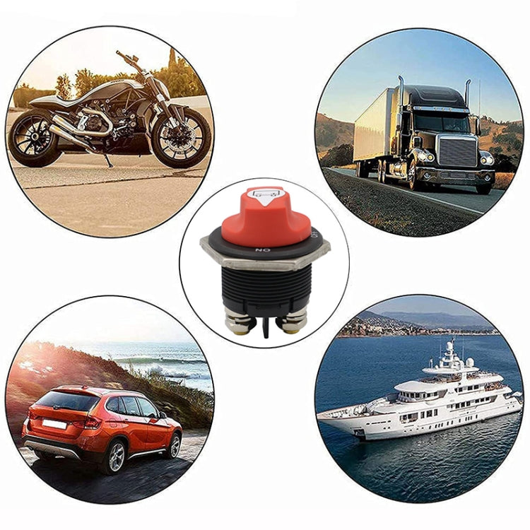 300A 6AWG Car Yacht Battery Selector Isolator Disconnect Rotary Switch Cut With Power Cord - Car Switches by PMC TechLife | Online Shopping South Africa | PMC TechLife | Buy Now Pay Later Mobicred