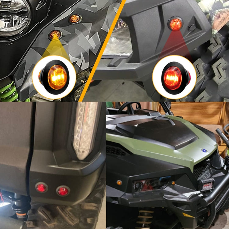 For UTV / ATU Car Turn Signal Light Toggle Switch Turn Signal Kit, Style:Vertical Green Turn Switch - Car Light Accessories by PMC TechLife | Online Shopping South Africa | PMC TechLife | Buy Now Pay Later Mobicred