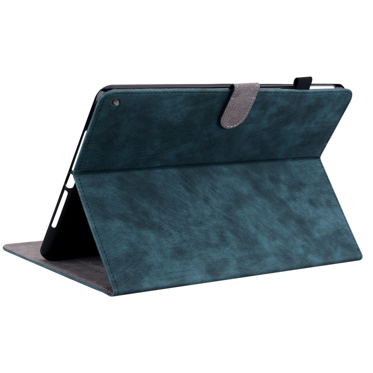 For Amazon Kindle Fire 7 2022 Tiger Pattern Flip Leather Tablet Case(Dark Blue) - Amazon by PMC TechLife | Online Shopping South Africa | PMC TechLife | Buy Now Pay Later Mobicred