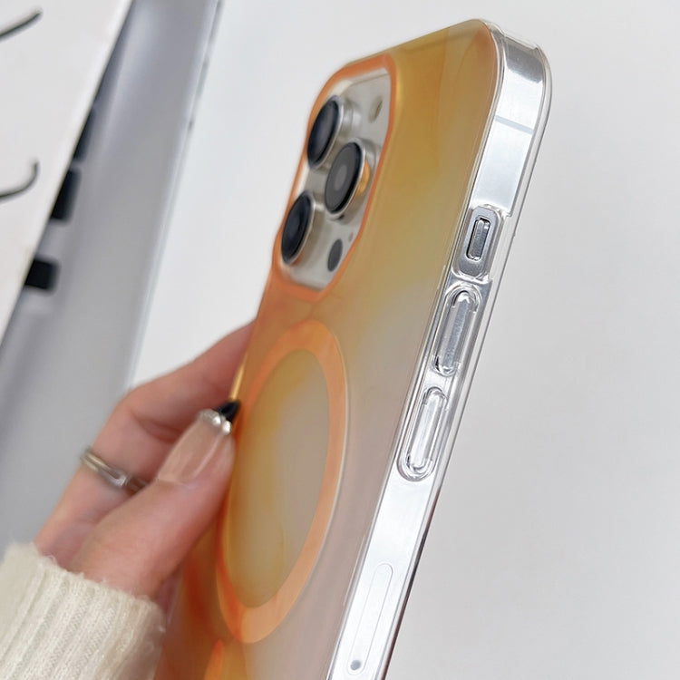 For iPhone 14 Plus Watercolor Magsafe Phone Case(Yellow) - free shipping - PMC TechLife - Order now!