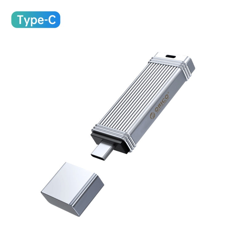ORICO 256GB Type-C USB3.2 Gen1 USB Flash Drive, Read 260MB/s, Write 50MB/s (Silver) - free shipping - PMC Jewellery - Order now!