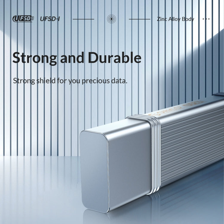ORICO USB Solid State Flash Drive, Read: 520MB/s, Write: 450MB/s, Memory:1TB, Port:USB-A(Silver) - free shipping - PMc TechLife - Order now!